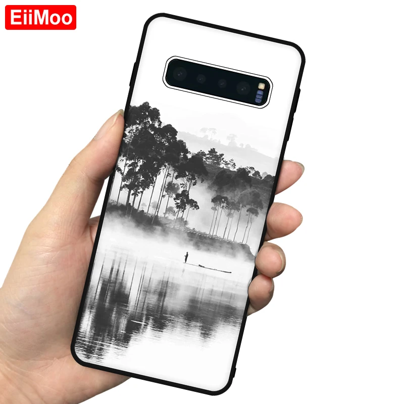 EiiMoo чехол с 3D рисунком для samsung Galaxy S10 S10e S10Plus Чехол Мягкий силиконовый чехол для samsung Galaxy S10 Plus 5G E чехол - Цвет: 11