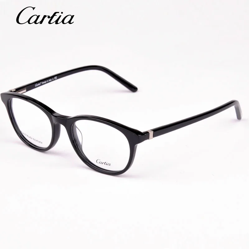 

2016new Carfia 5104 optical frame eyeglasses for women oculos de grau Myopia glasses frame Acetate 51mm oculos de grau feminino