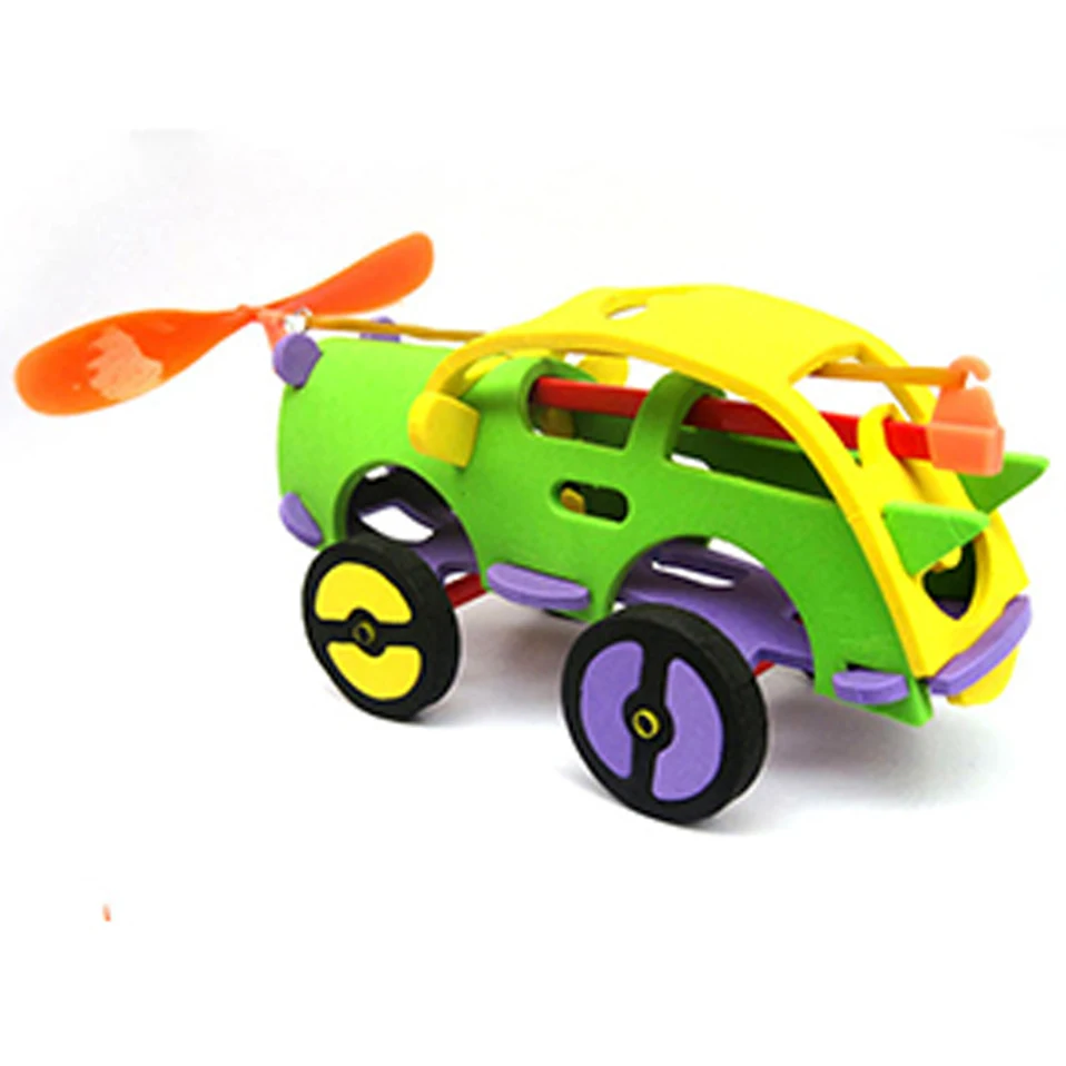

"Little Cyclone" mini racing creative technology manual model DIY assembling material