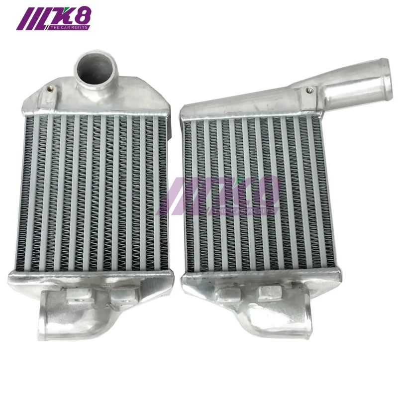 Front Side Mount Intercooler For  00-02 Audi S4 B5/01-05 Audi Allroad A6 C5 2.7L