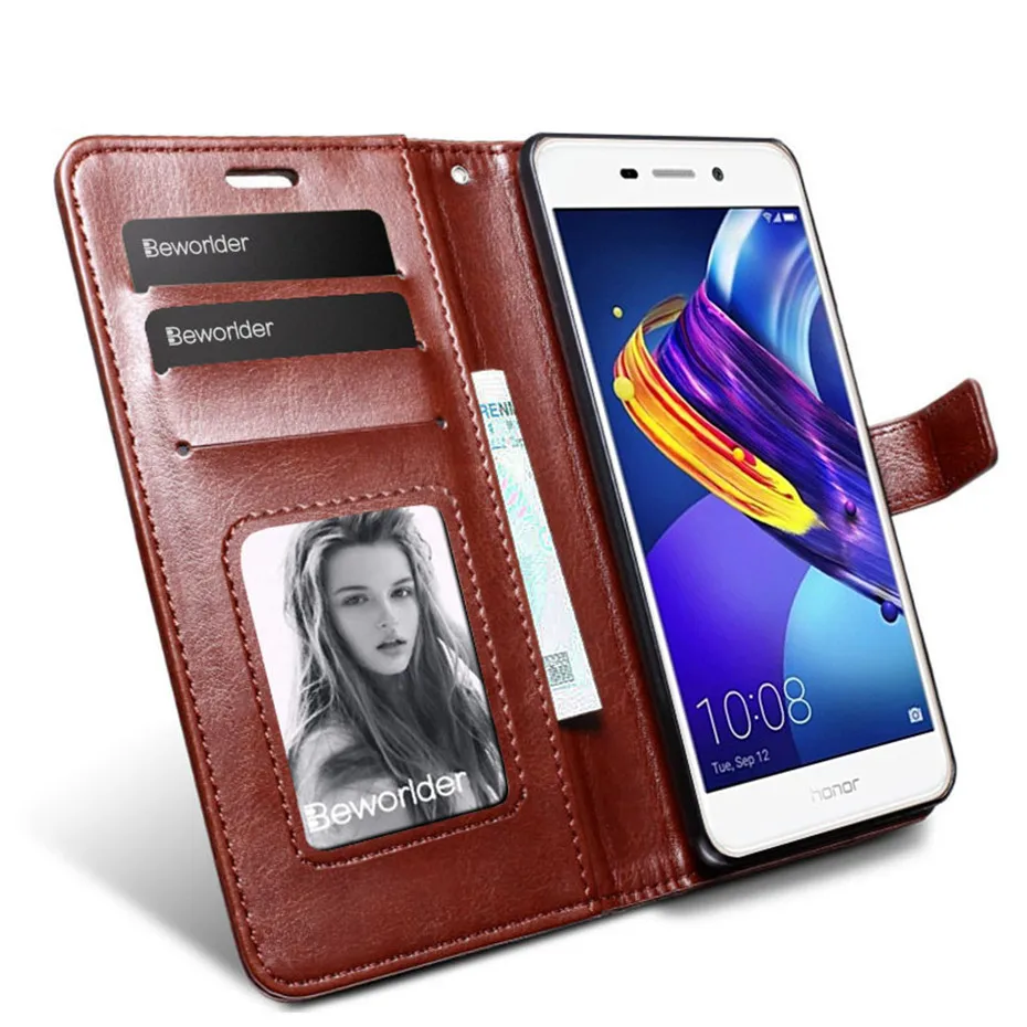 Чехол для Huawei Honor 6C Pro 6 CPro чехол из искусственной кожи откидной кошелек фоторамка