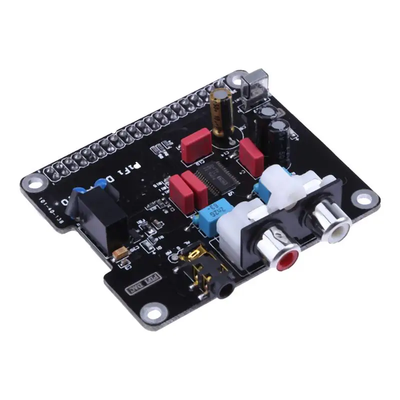 2016 новинка 1 шт. HIFI DAC Аудио Звуковая карта модуль ies интерфейс для Raspberry pi B + Pi 2