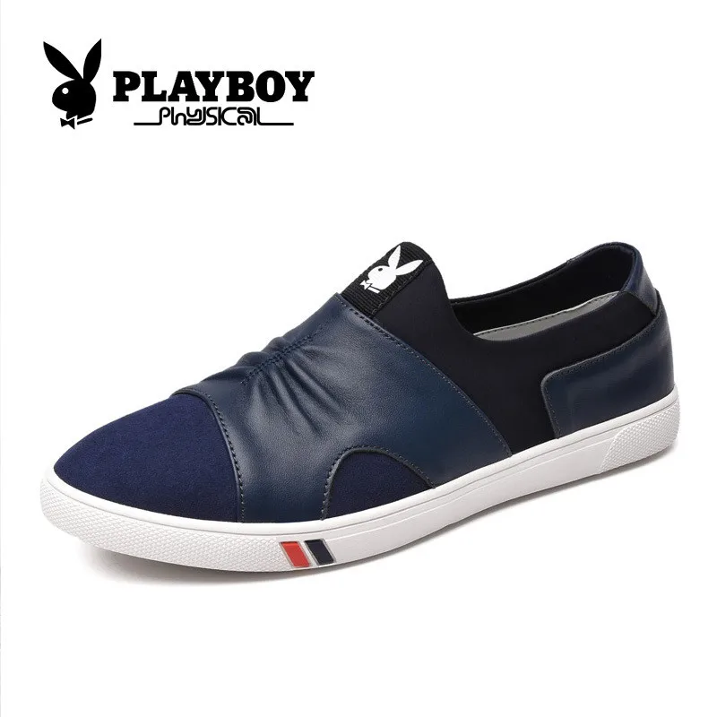 Playboy/мужские лоферы; новинка года; повседневная мужская обувь; модная обувь из яловичного спилка; размеры 38-44; популярная мужская обувь