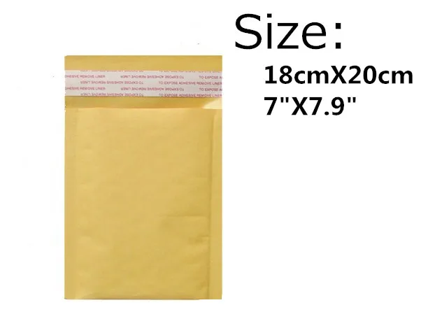 

Wholesale 7"X7.9" 18cmX20cm bubble envelope padded envelopes paper envelope bubble mailer bag 100PCS/lot