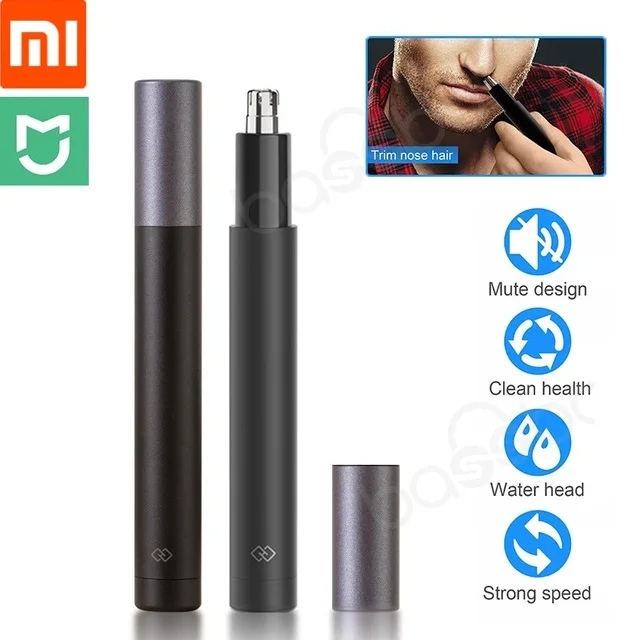 

Xiaomi Wakeup Electric Mini Nose hair trimmer Men Women HN1 Portable Ear Nose Hair Shaver Clipper Waterproof Safe Cleaner Tool