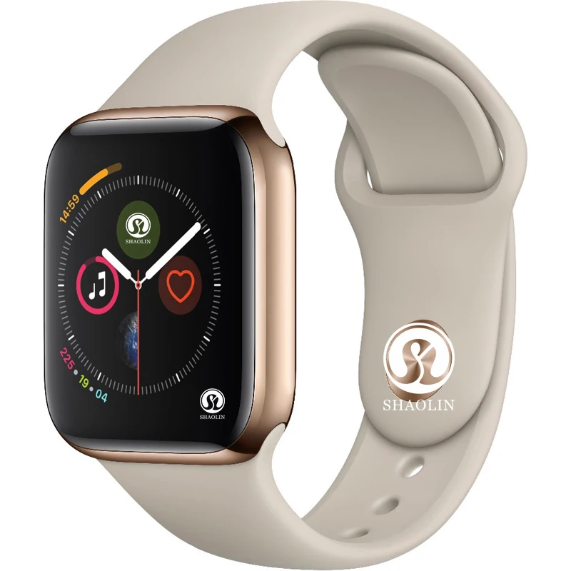  GOLD Color Smart Watch Series 4 Sport Smartwatch 42mm Clock for apple iphone 6 7 8 X plus for samsu - 32969381884