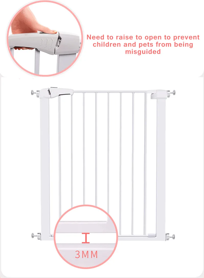 Защитные ворота для детей, ограждение для детской безопасности, ограждение для дверей, ограждение для домашних животных, ограждение для собак, защита для детей, много размеров 75-110 см