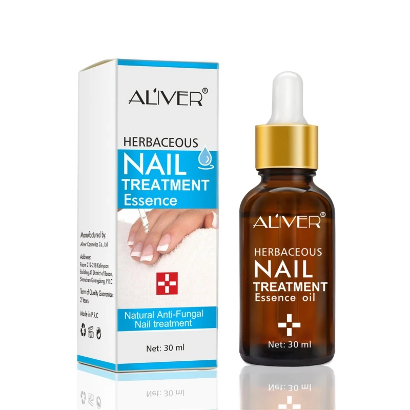 Professional Nail Treatment Liquid Anti Finger Toe Nail Care Solution 30ml