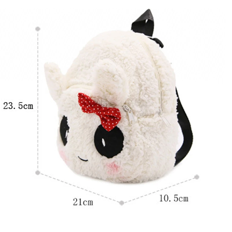 Плюшевый Рюкзак с кроликом; милая плюшевая панда; мягкая детская игрушка; школьная сумка для девочек; подарок для маленьких детей; мультяшное животное для малышей; infantil