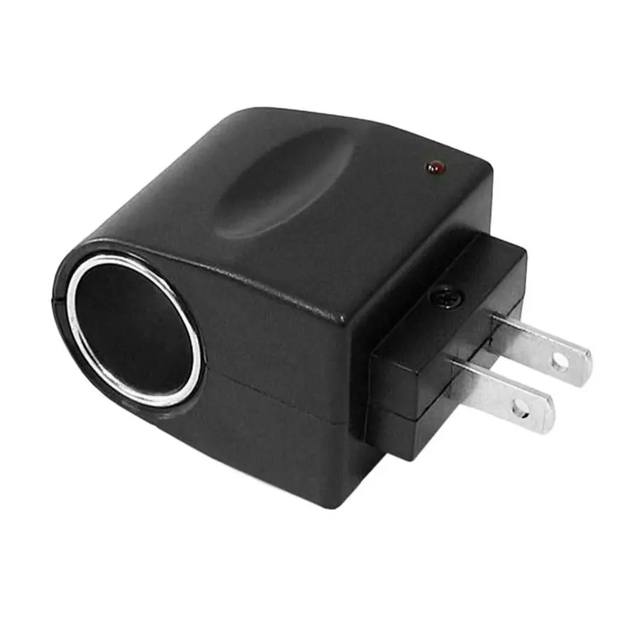 12V Household Car Charger Cigar Cigarette Lighter 110V-220V AC to 12V DC US Car Power Adapter Converter hot selling