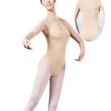 5 шт./партия) балетные трико телесного цвета Camisole Leotards Женская балетная одежда с покрытием танцевальная одежда танцевальные костюмы 34X0096
