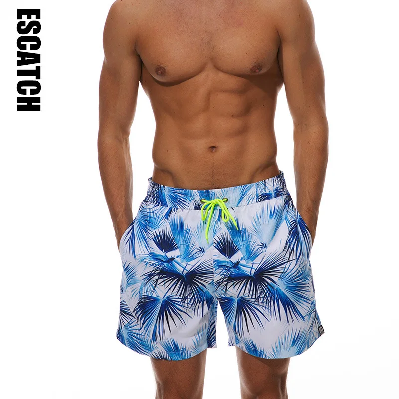 Mens Bermuda Surf Board Shorts Beach Wear Summer 2018