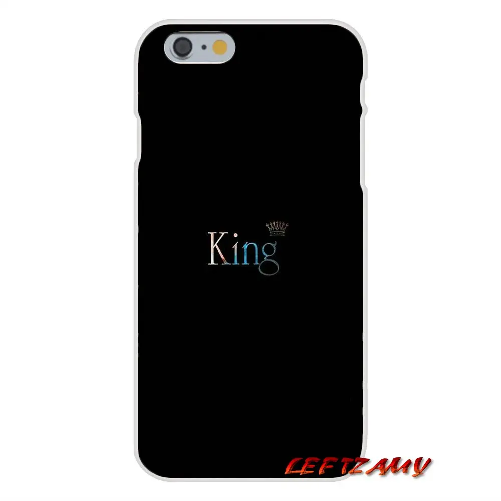 King Queen 01 брендовая пара для Samsung Galaxy A5 A6S A7 A8 A9S Star J4 J6 J7 J8 Prime Plus 2018 аксессуары чехлы