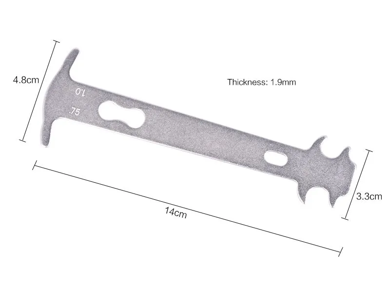 Проверка велосипедной цепи измерение износа и истирания линейка замена цепи индикатор маркер MTB дорожный велосипед обслуживание ремонт