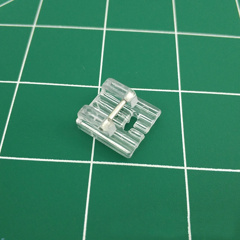 

1pcs Clear Plastic 5 Ditches Fold DIY Sewing Walking Foot for Multifunction Sewing Machines Hot Sale Home Sewing Machine Tools