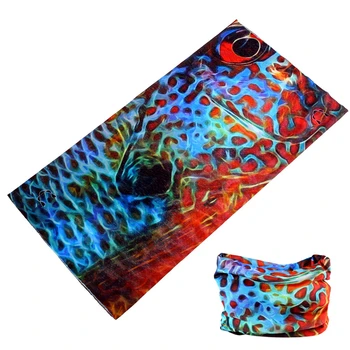

Camouflage Mesh Headscarves Hunting Bandanas Men's Scary Tubular Balaclava Tactical buffe Motorcycle Skull Huntingoft Camo Hijab