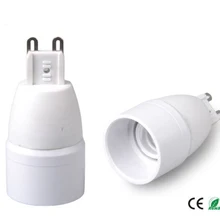 4 шт. G9 к E14 светильник адаптер конвертер, E14 держатель лампы, G9 лампа база, держатель лампы адаптер CE ROHS