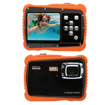 

For Kids Boys Girls 2.0" LCD 720P HD Mini Digital Camera 5MP Waterproof Portable Camcorder w/ Built-in Microphone Best Gifts