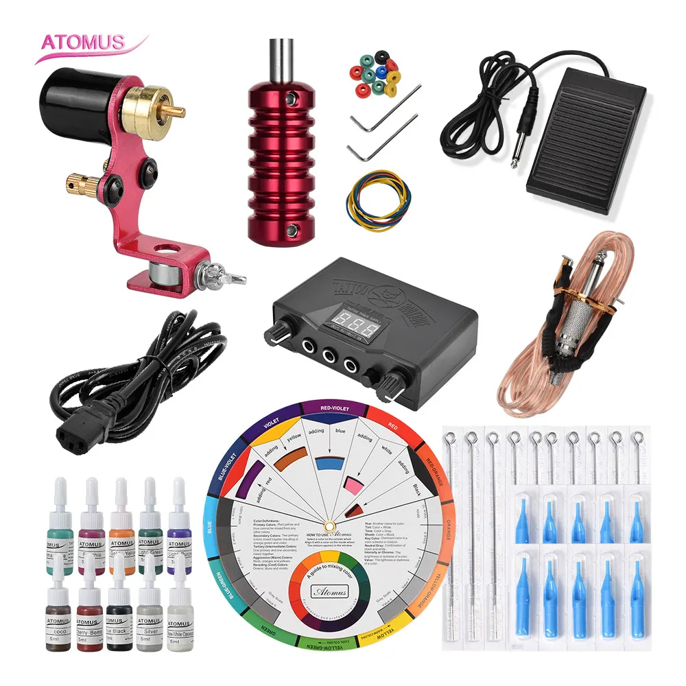 

Rotary Tattoo Machine Tip Set Tatto Best Rotary Tatoo Insumos Para Tatuajes Herramientas De Maquina Tatuar Equipamento Support
