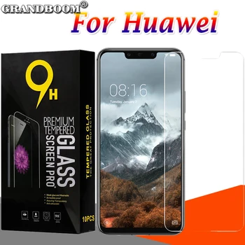 

100pcs 2.5D Tempered Glass 9H Guard For Huawei Y9 Y7 Pro Prime P Smart Plus 2019 Enjoy 9 9E 9S Screen Protector Film With Box