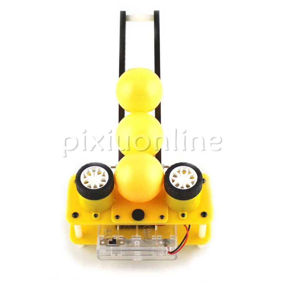 Quick Shipping J716b Children DIY Model Mini Pitching Machine Toy Making Free USA Europe