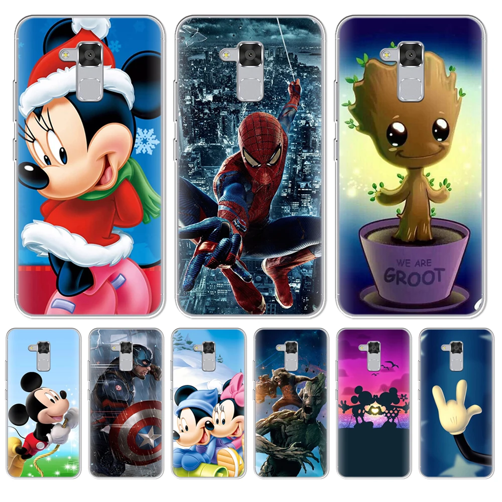 

Fashion For Coque Asus Zenfone 3 Max ZC520TL Case shell Soft Silicone TPU etui phone back cover aniaml shell cute capa funda