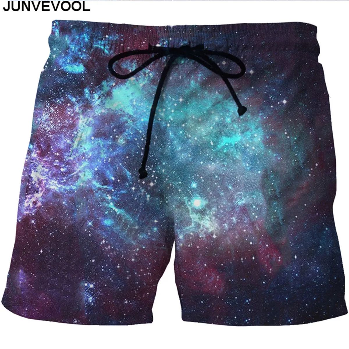Shorts Mens Hipster Board Short Hip Hop Hot Sale Harajuku Galaxy 3D