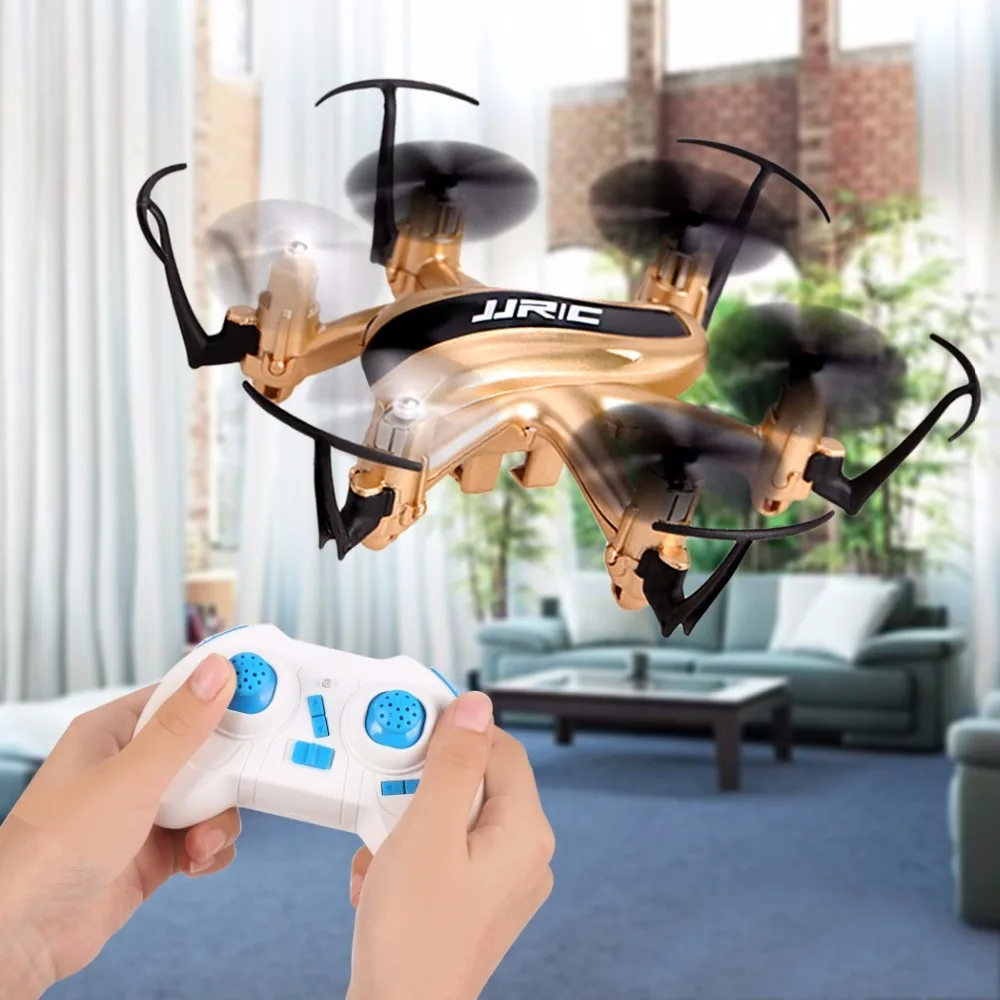 JJRC H20 2.4 Г 4CH 6 осевой Гироскоп Nano RTF Quadcopter Hexacopter Золото TXST|gold ponytail|h20 enginegold mirrored aviator