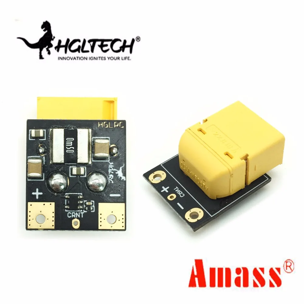 2 шт./5 шт. HGLRC AMASS XT60 разъем 25 в 6S 120A силовой модуль микро Датчик тока для