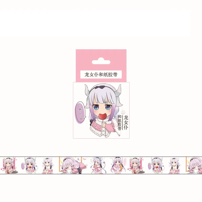 1,5 см * 5 м японский аниме мультфильм васи клейкая лента DIY Скрапбукинг наклейка этикетка маскирующая лента