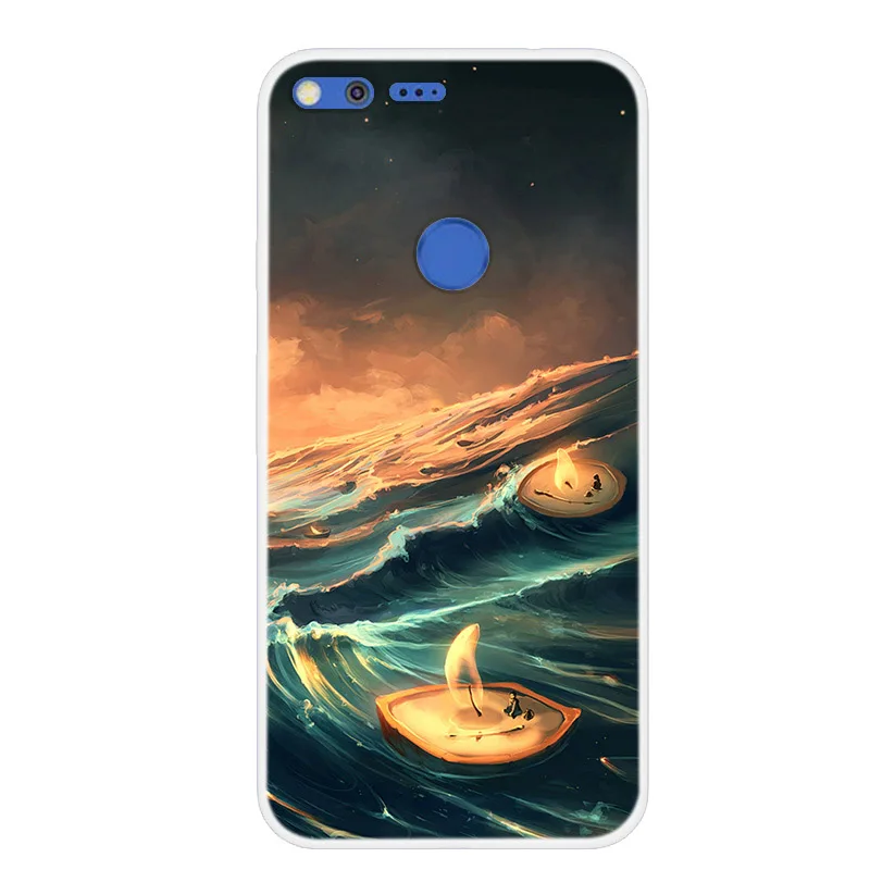 272635-谷歌Pixel XL 现代风软壳-波浪
