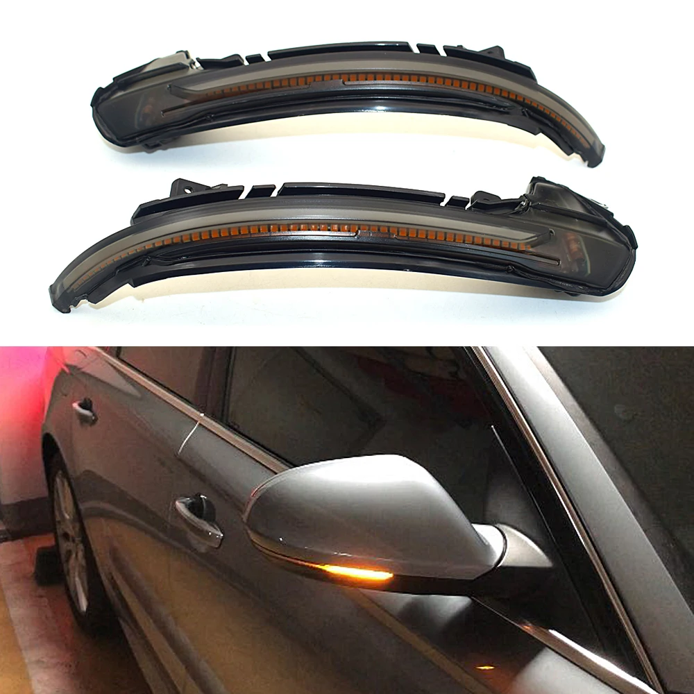 

Car Side Wing Rearview Mirror Blinker Indicator LED Dynamic Turn Signal Light For Audi A6 C7 C7.5 RS6 S6 4G 2012 - 2017 2018
