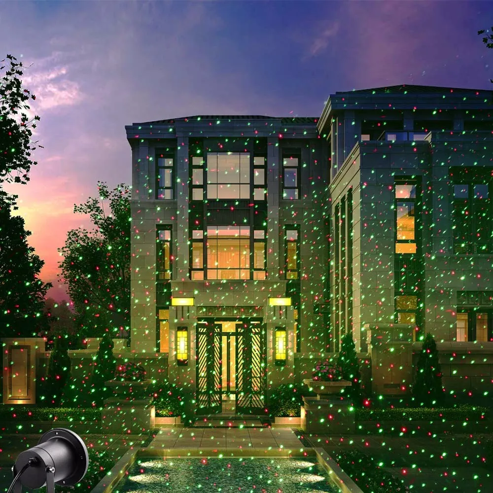 Star Laser Light Red Green Outdoor Lights Projector Christmas Star Laser Light Red Green Outdoor Lights Projector Christmas Ip65 Waterproof Landscape Lighting For Decorating House