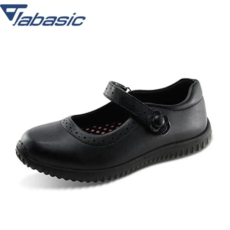 JABASIC Girls School Shoes 2018 Autumn Students Soft Leather Princess...