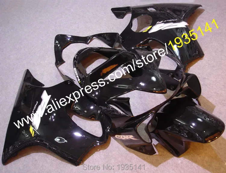 Глянцевый черный обтекатель для мотоцикла Honda CBR600 F4i 2001-2003 CBR600F4i 01-03 CBR 600F4i (литьё