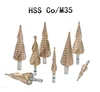 xBees HSS Co M35 Cobalt Multiple Hole Step Drill Bit Metal Hole Cutter Step Cone Drill Bits ► Photo 1/3