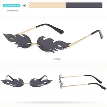 Дешевые женские винтажные брендовые дизайнерские солнцезащитные очки, маленькие металлические Оттенки UV400 Солнцезащитные очки, модные зеркальные очки S026