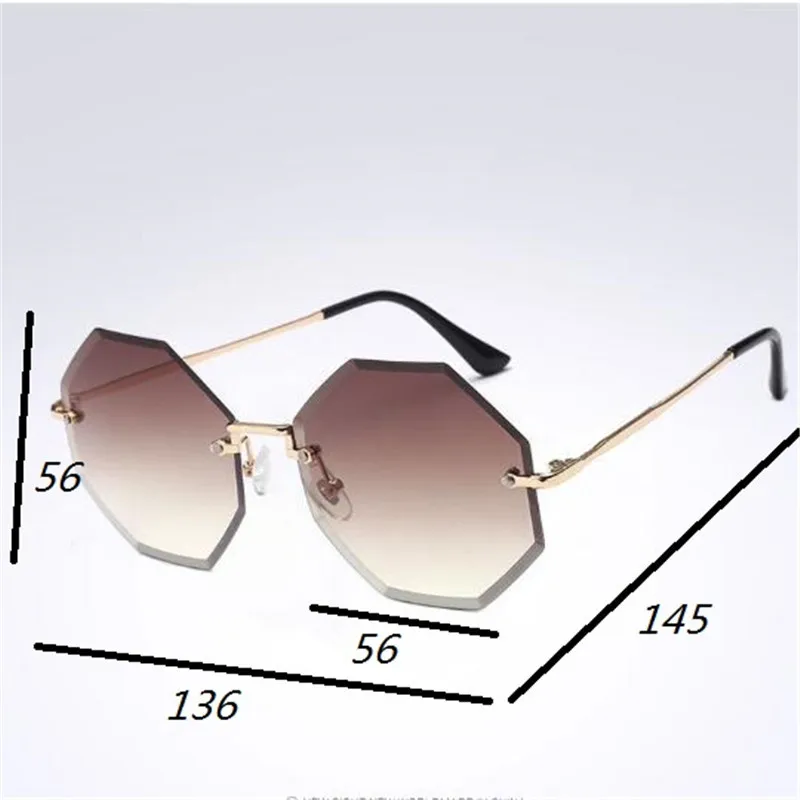 Apelus Восьмиугольные солнцезащитные очки, полигональные очки, обрезные солнцезащитные очки, металлические солнцезащитные очки bb01
