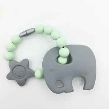 

silicone elephant Carrier Toys -silicone Baby Carrier Teething Accessory -baby teething toys-BPA free Silicone Teether elephant