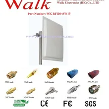 Антенна UHF RFID с высоким коэффициентом усиления: 902-928 МГц, 12-15dBi, линейная или круговая поляризация