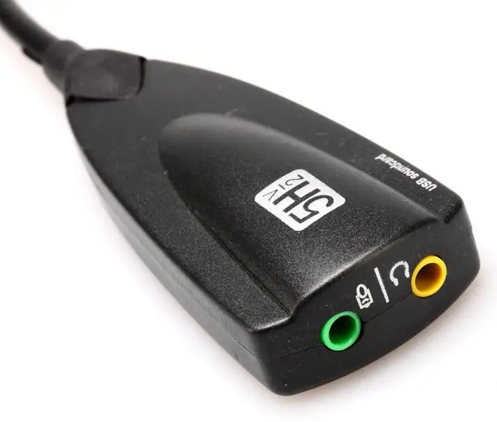 Fashion 5H V2 7.1 External USB Sound Card 5hv2 Audio Adapter USB To 3D