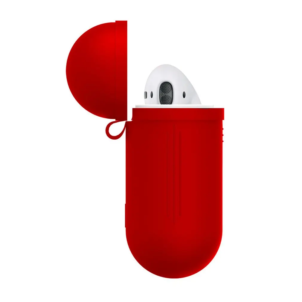Dpower TPU Silicone Bluetooth Wireless Earphone Case For AirPods Protective Cover Skin Accessory for Apple Airpods Charging Box