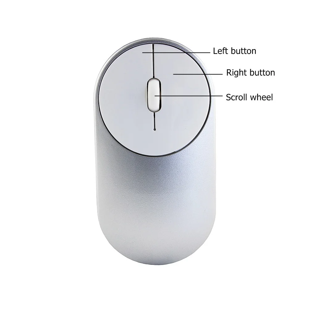 Mini Wireless 2.4G Silent Mouse Ultra-Thin Optical 1200DPI Ergonomic Mause Slim Office Computer Pc Portable Game Mice For Xiaomi