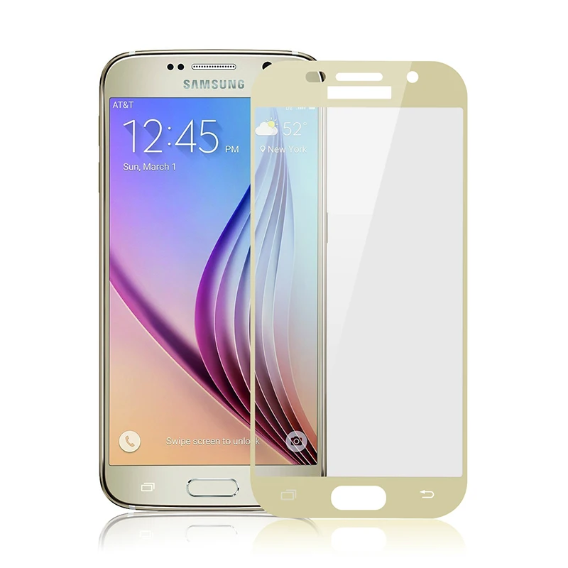 Защитная пленка на весь экран для Samsung Galaxy A5 A7 A3 2017 закаленное стекло A520F A320F