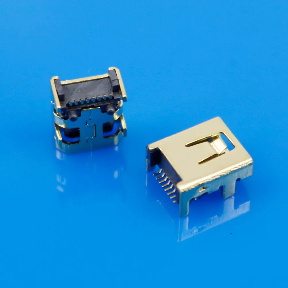 lot de 8 Fiche USB Type B femelle pour circuit imprimé