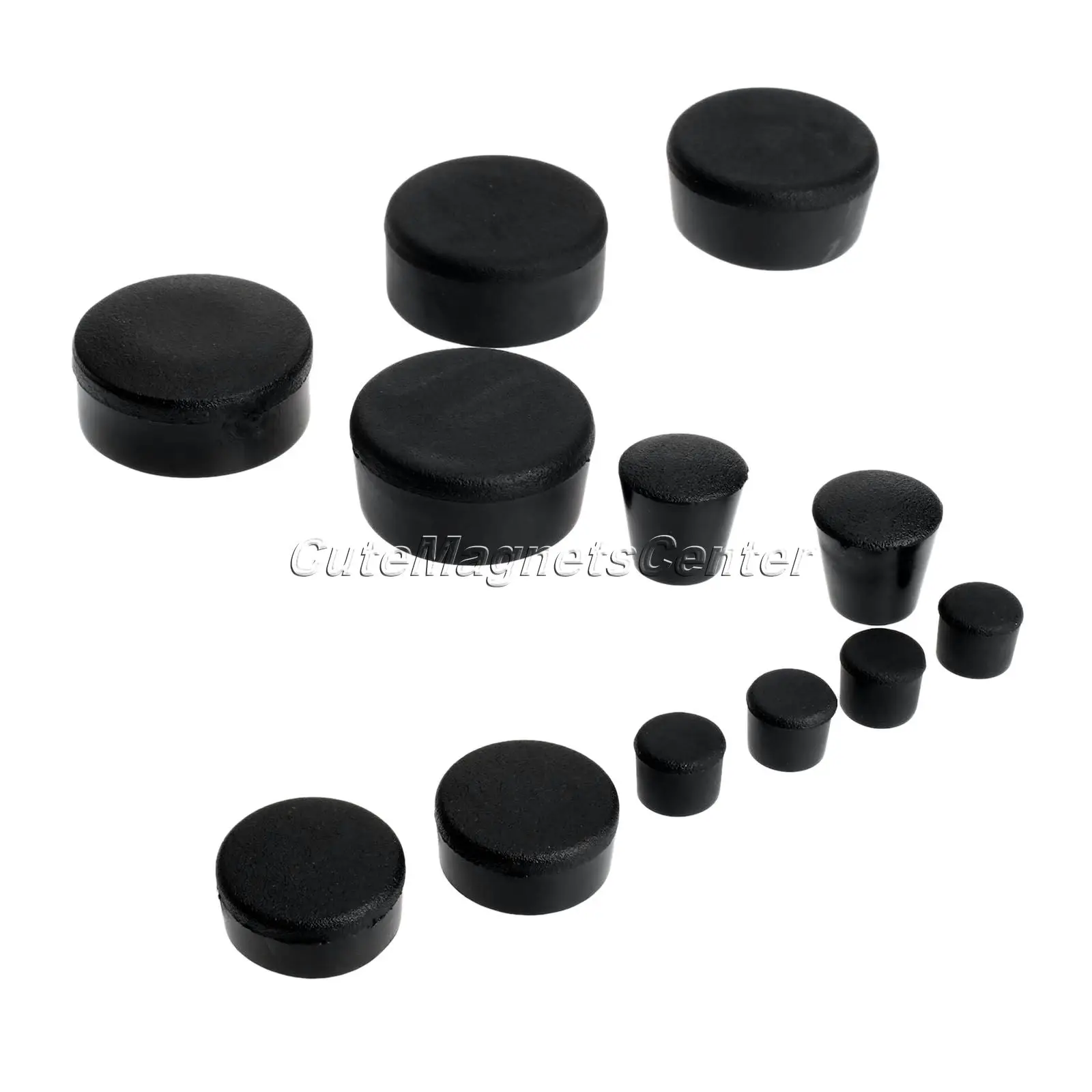 Rubber Frame Plugs 12Pcs Dirt Bike Fairings Plugs Motorbike Parts