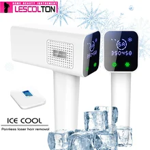 icecoo Lescolton 4в1 IPL лазерная эпиляция машина лазерный эпилятор удаление волос перманентное бикини Электрический depilador лазер