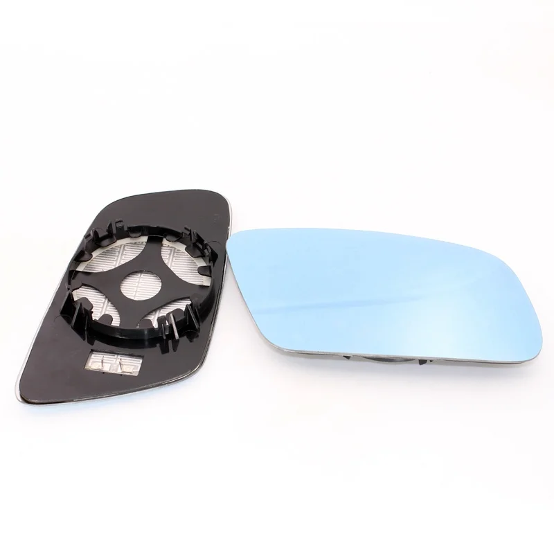 Wide View Auto Dimming Rear View Mirror Heated Side Mirror Blue Glass