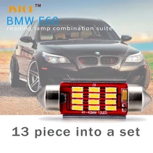 13piece into a set E60 led lights car lamp auto reading light T10 lamp W5W light led Festoon C5W 12V led car bulbs reading light