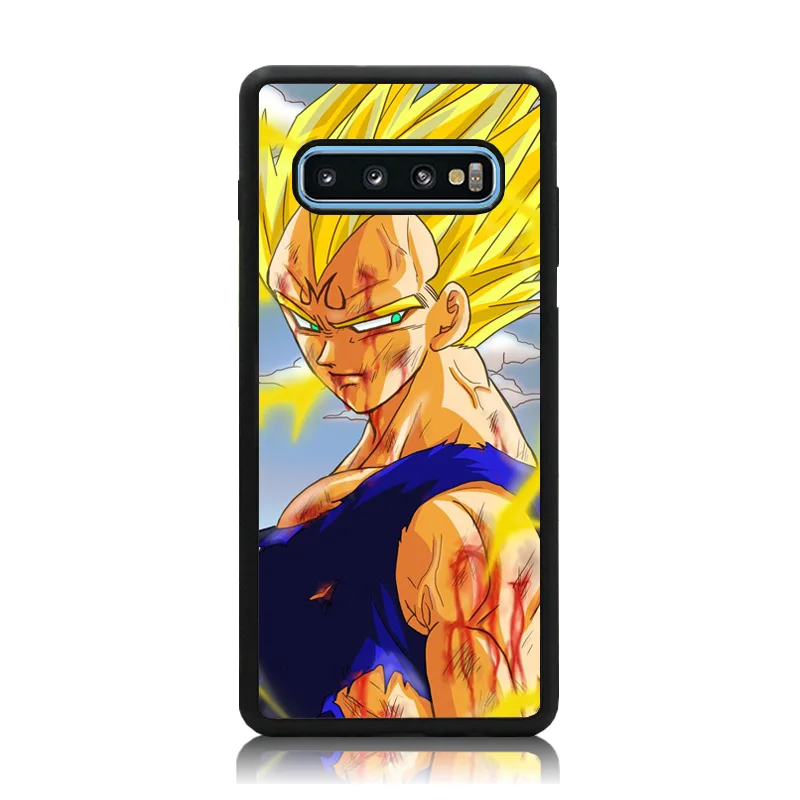 Для samsung Galaxy S10 Plus чехол Dragon Ball Z рваные мышцы Вегета ГОКу Один Кусок Луффи печати